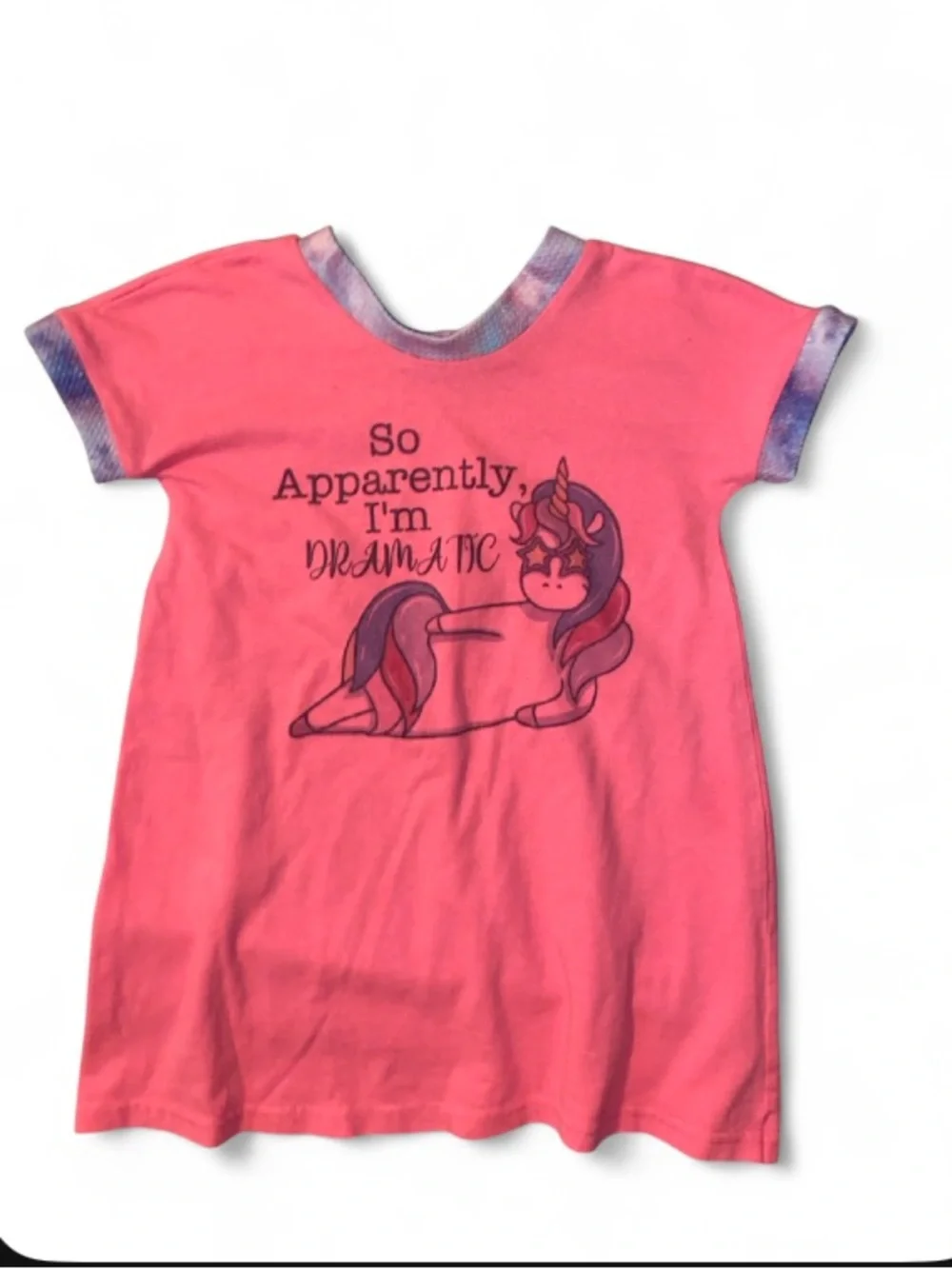 Girls Pink Unicorn Nightgown - 